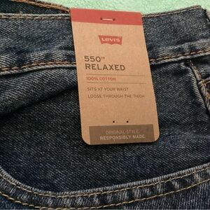 Men’s Levi’s 550, 38x34, nwt